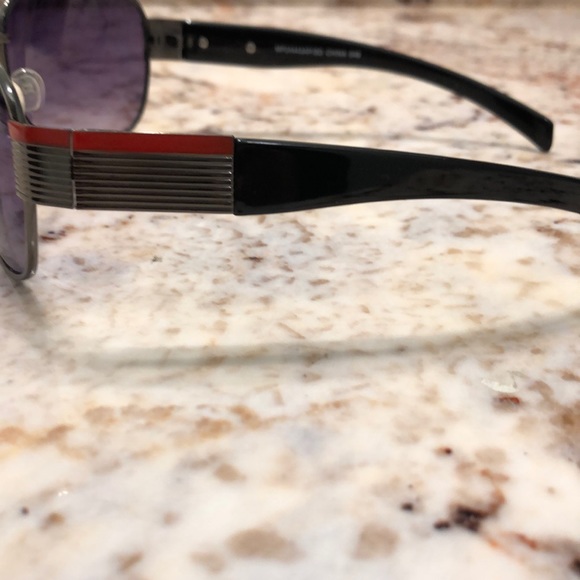 Italy design Aviator purple lens Red stripe accent - Picture 5 of 7